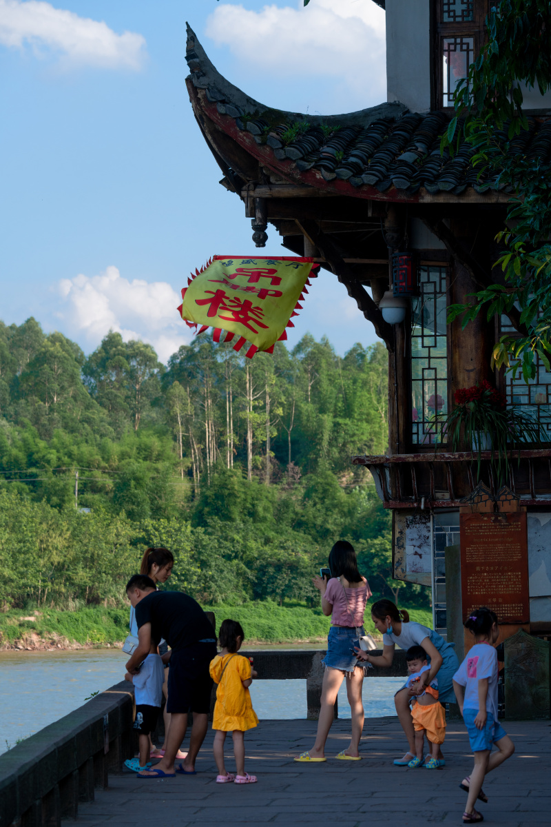 天府第一名镇黄龙溪古镇掠影