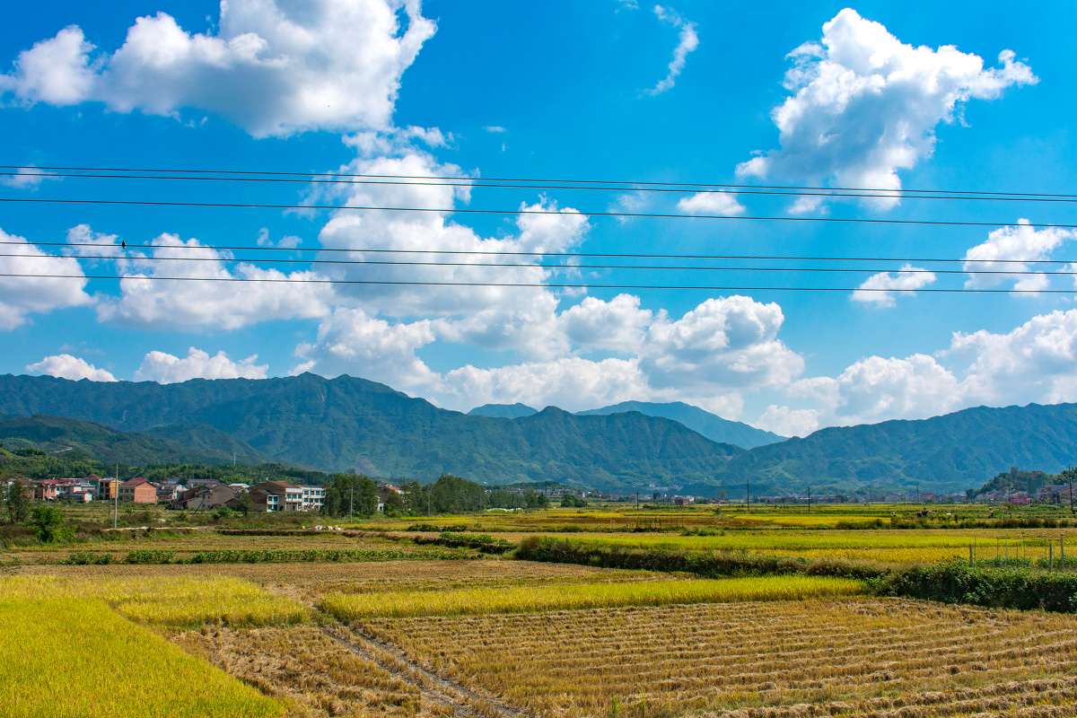幕阜山附近 - 风光, 色彩 - 无辰