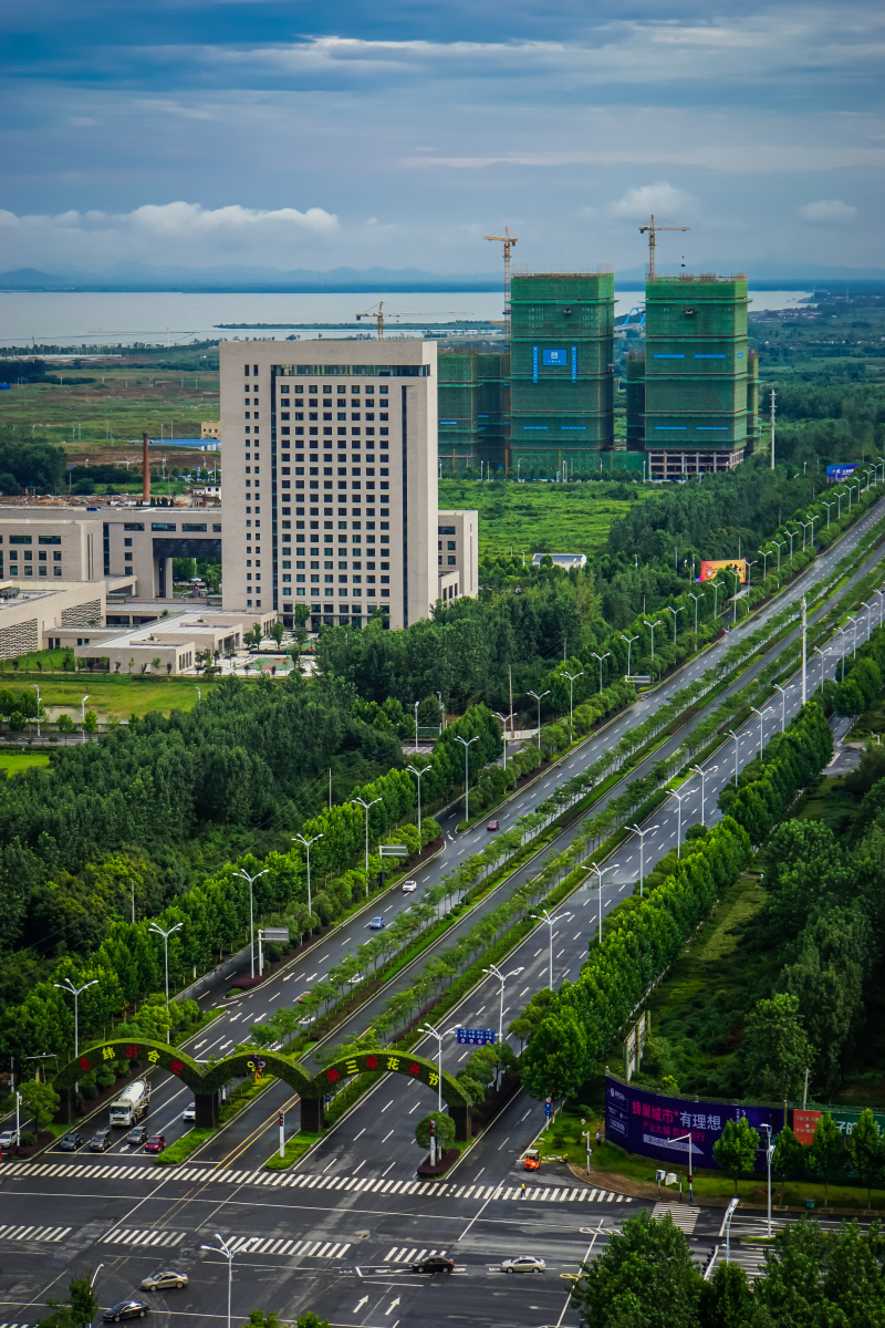 清晰的徽州大道