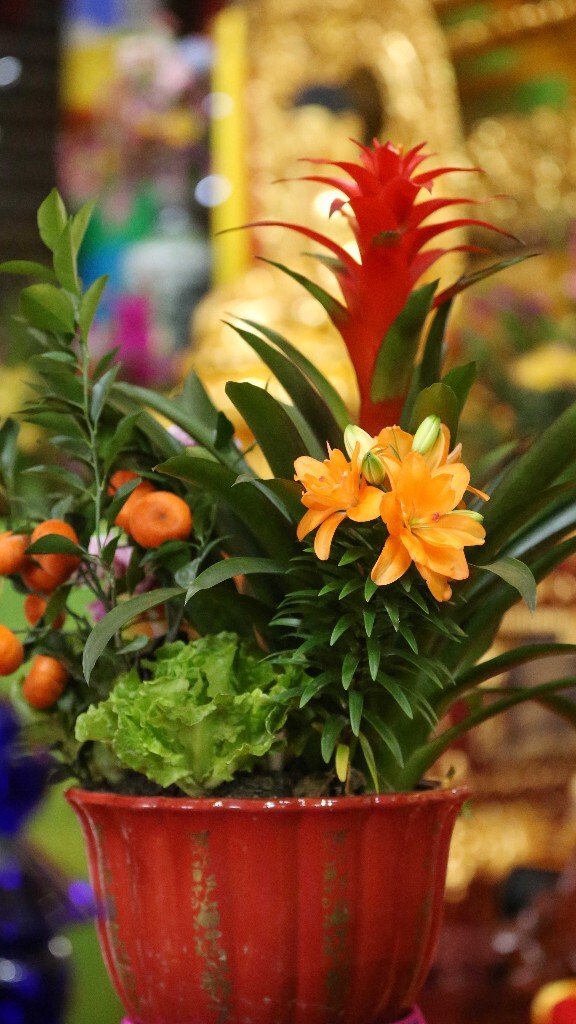 佛前供花