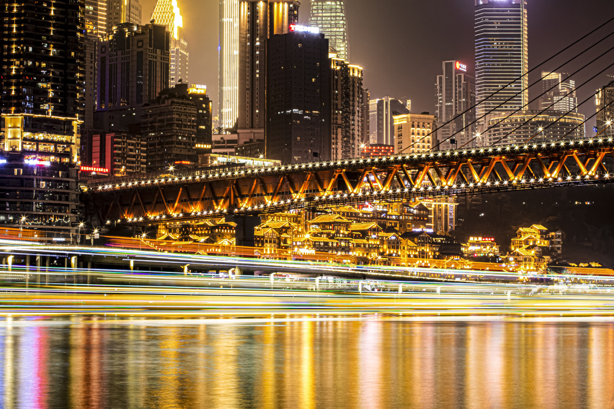 重庆洪崖洞夜景