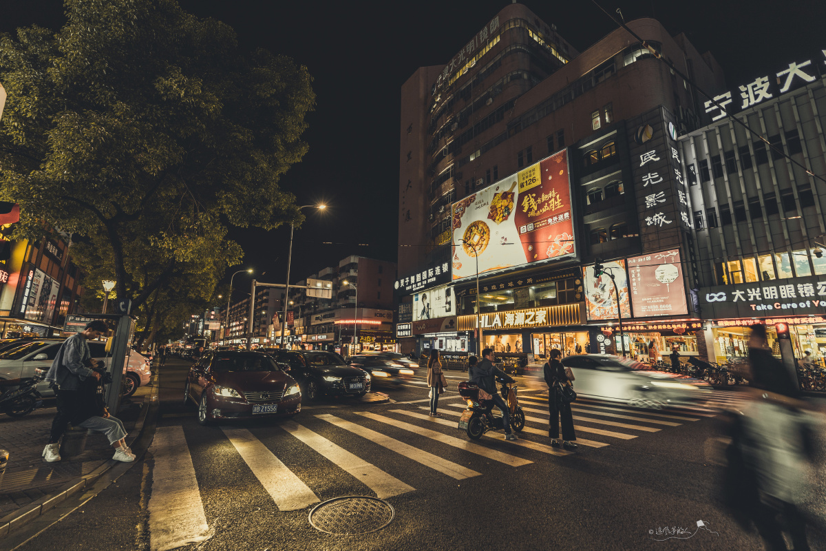 宁波夜景街拍