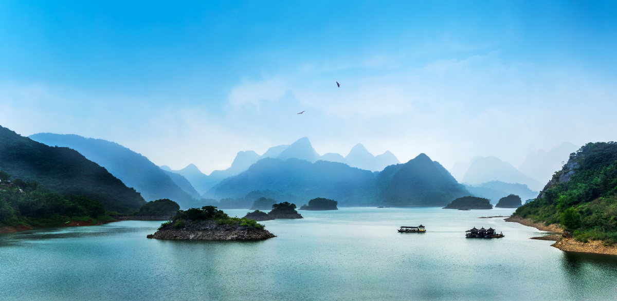 桃花湖之约一桃花湖位于广东省清远市清新区桃源镇内,离燕子岩大约1
