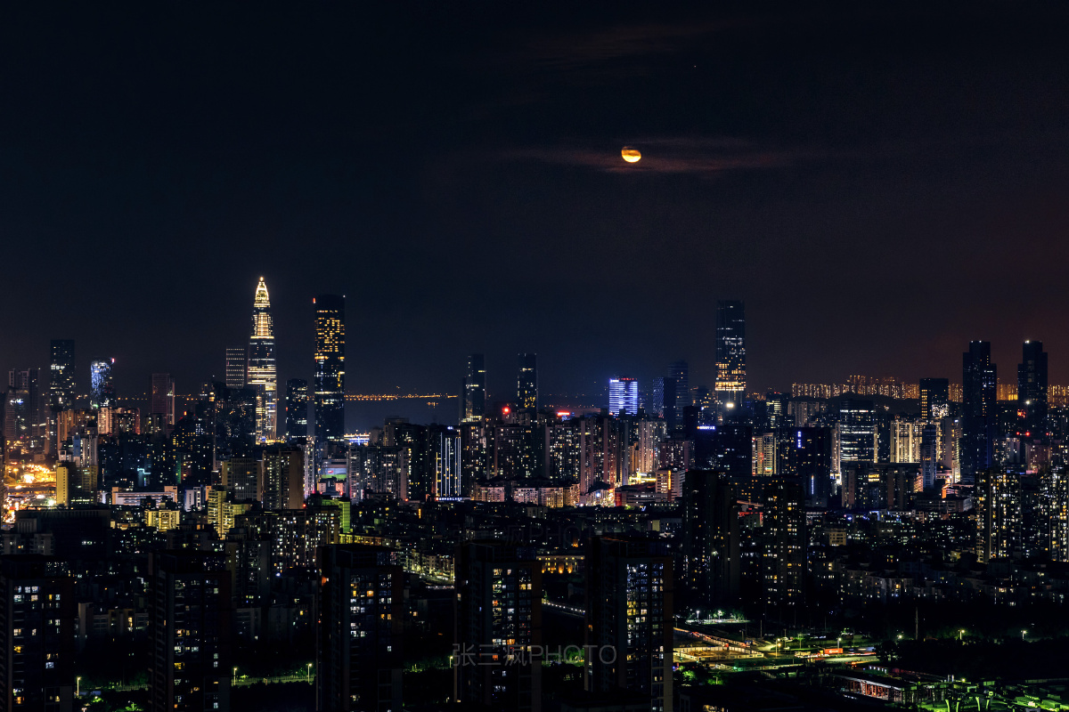 深圳月色