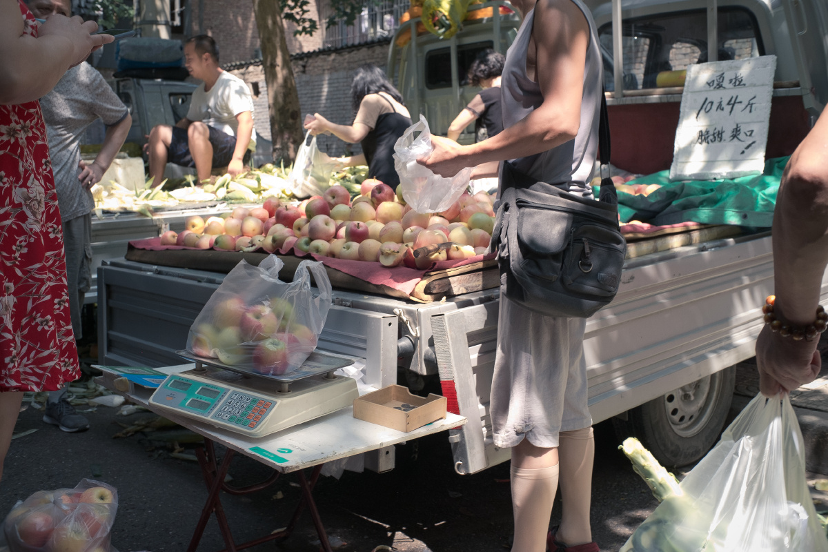 逛市场扫街纪实随拍人文