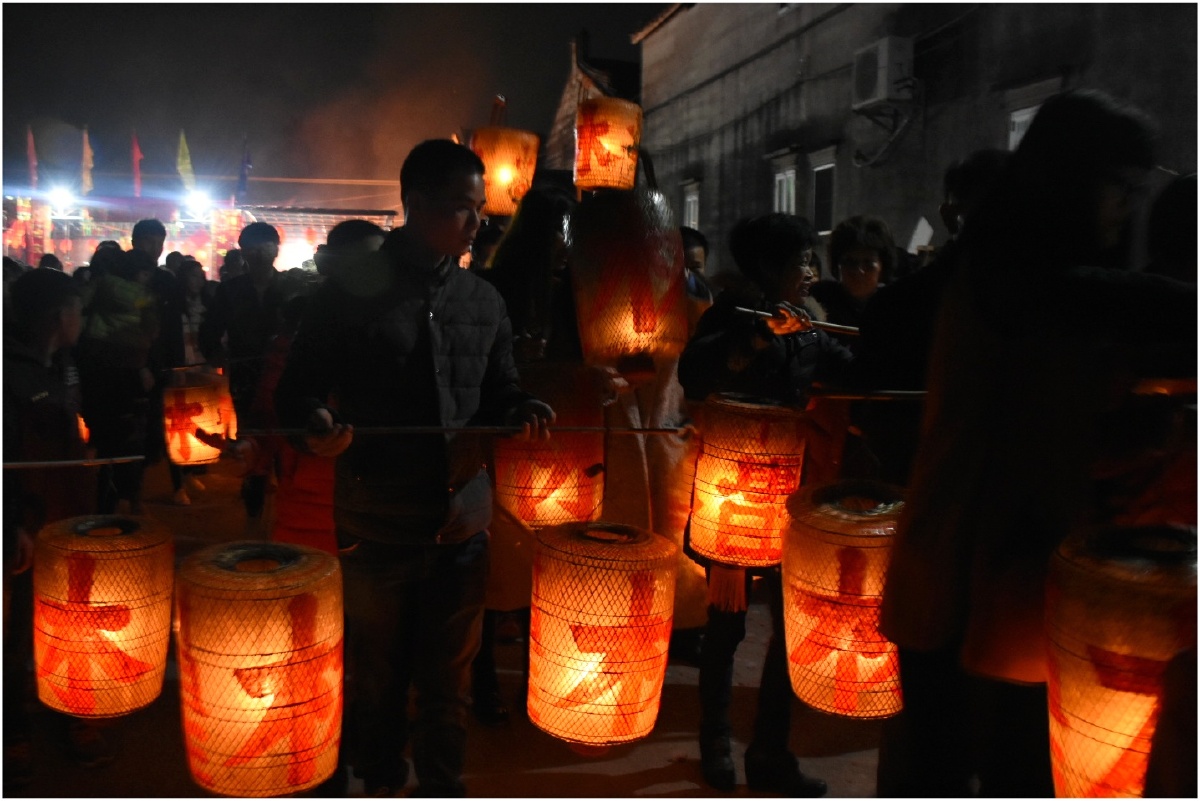 潮汕民俗 元宵营灯