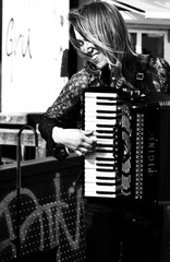 Organ grinder in Amsterdam