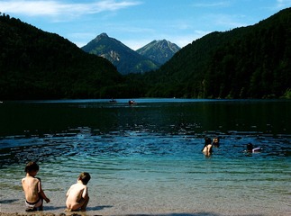 The little lake beside Neuf schw