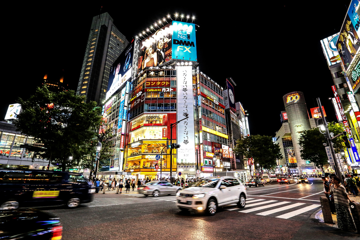 涩谷夜景