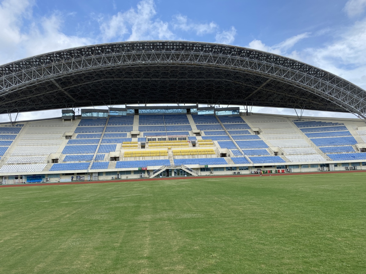 运动场体育场地足球场体育中心珠海市体育中心