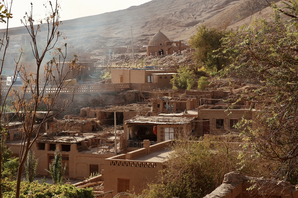 新疆吐鲁番吐峪沟麻扎村676767探秘火焰山下的千年古村