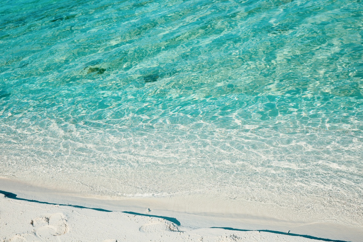 中国南海三沙市西沙群岛-全富岛  br /> 清澈无比 名副其实的玻璃海