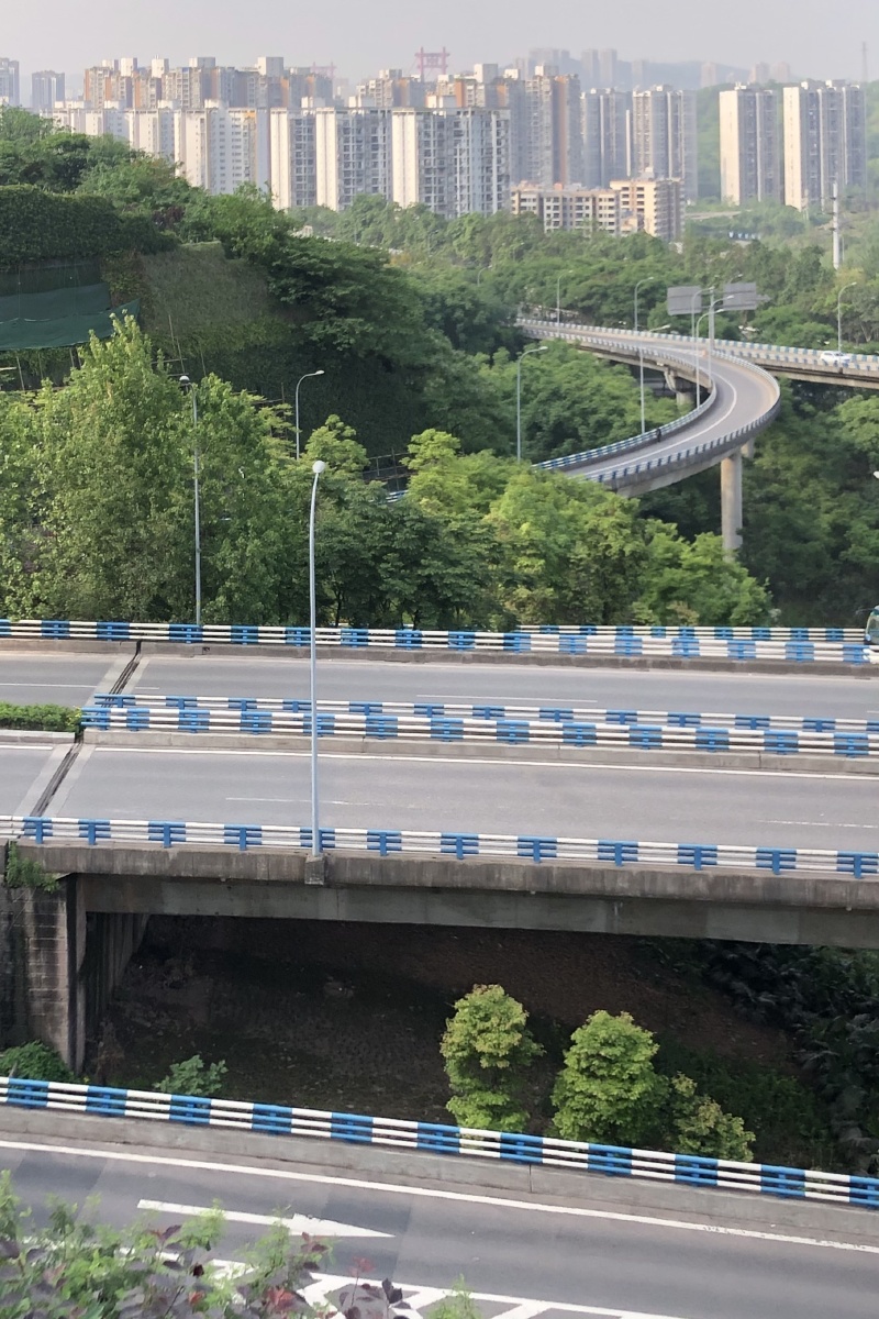 重庆印象解放碑洪崖洞来福士广场腾龙立交