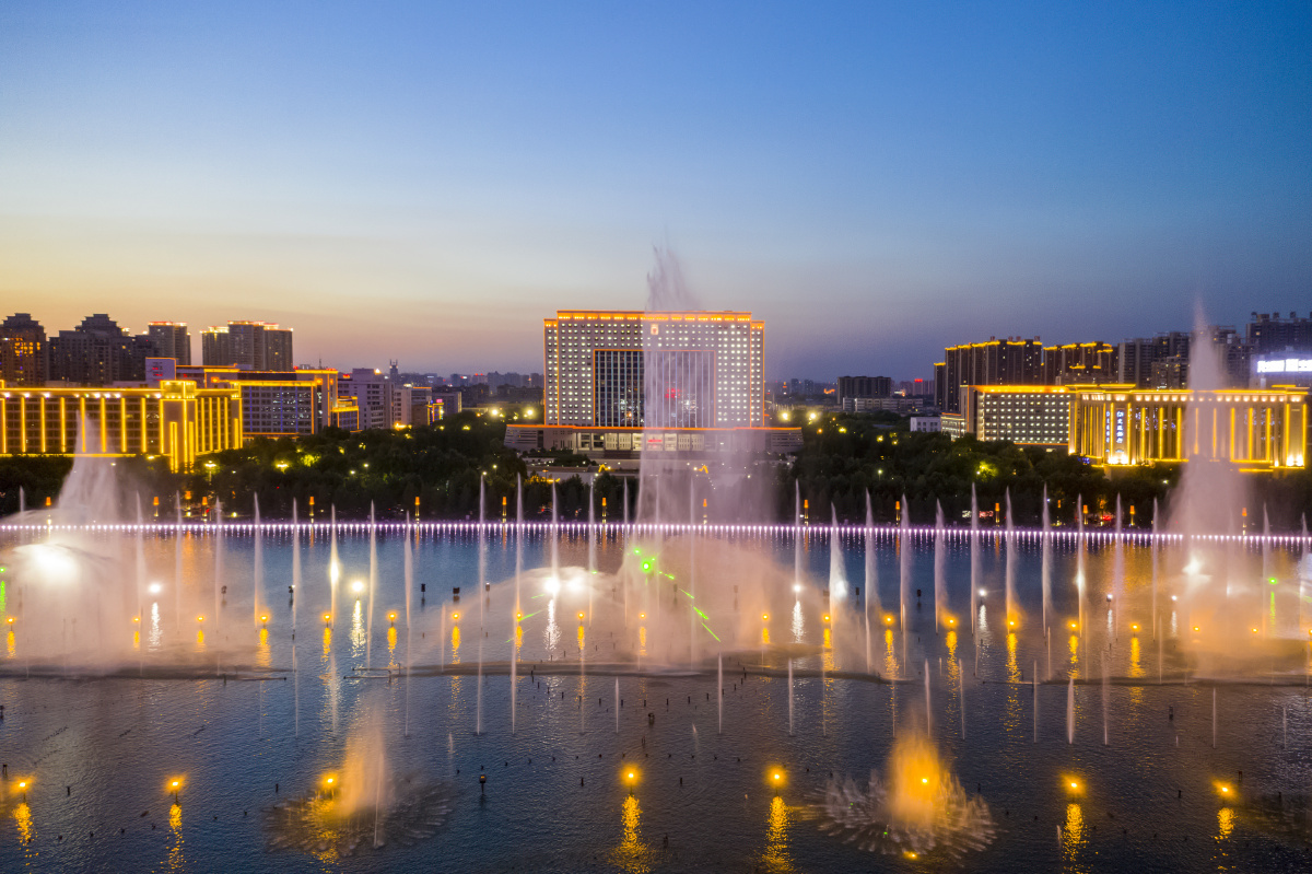 开元湖音乐喷泉