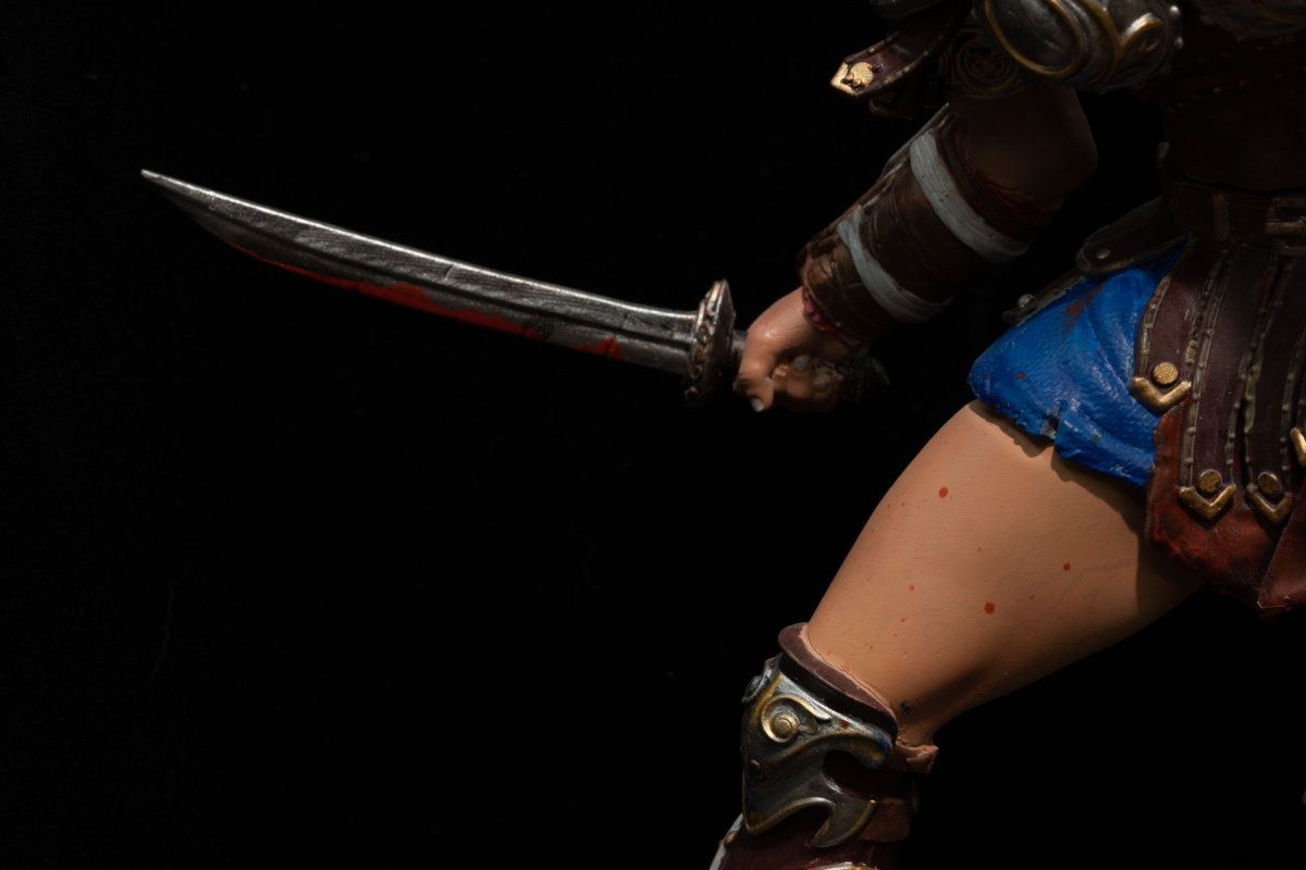 涂装罗马刀盾手