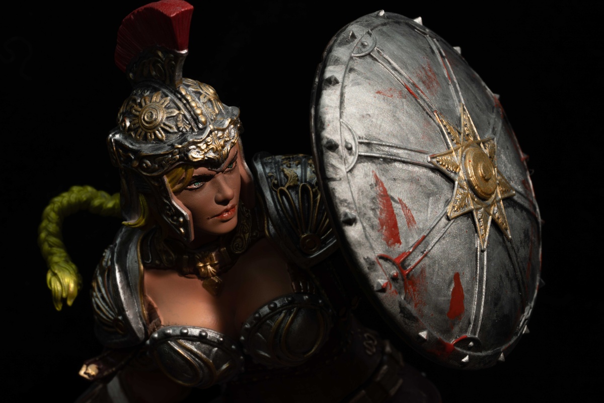 涂装罗马刀盾手