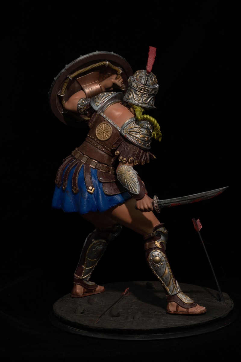 涂装罗马刀盾手