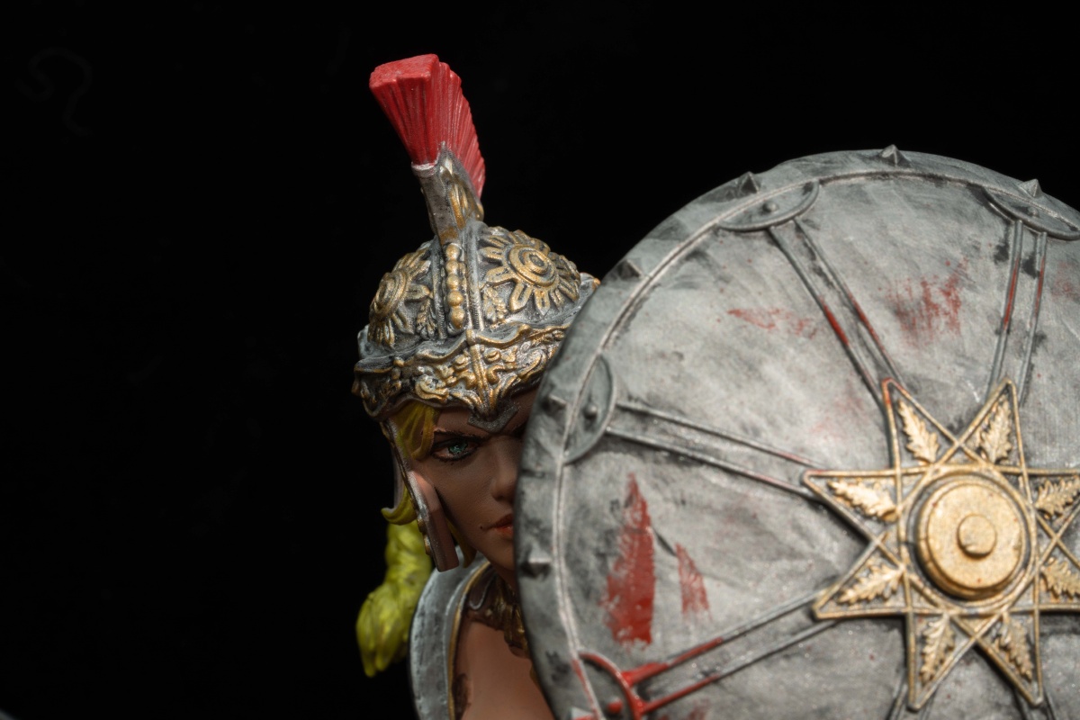 涂装罗马刀盾手