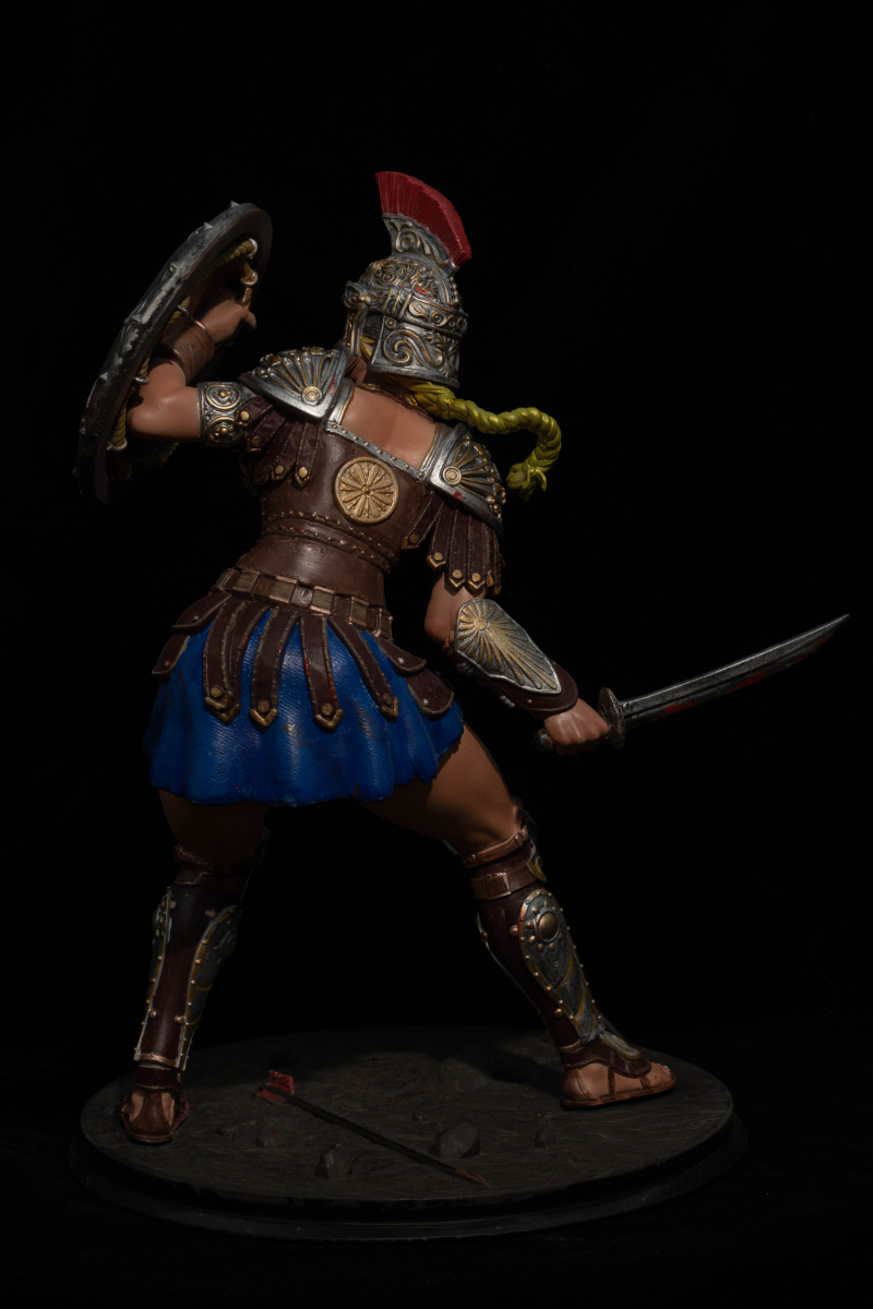 涂装罗马刀盾手