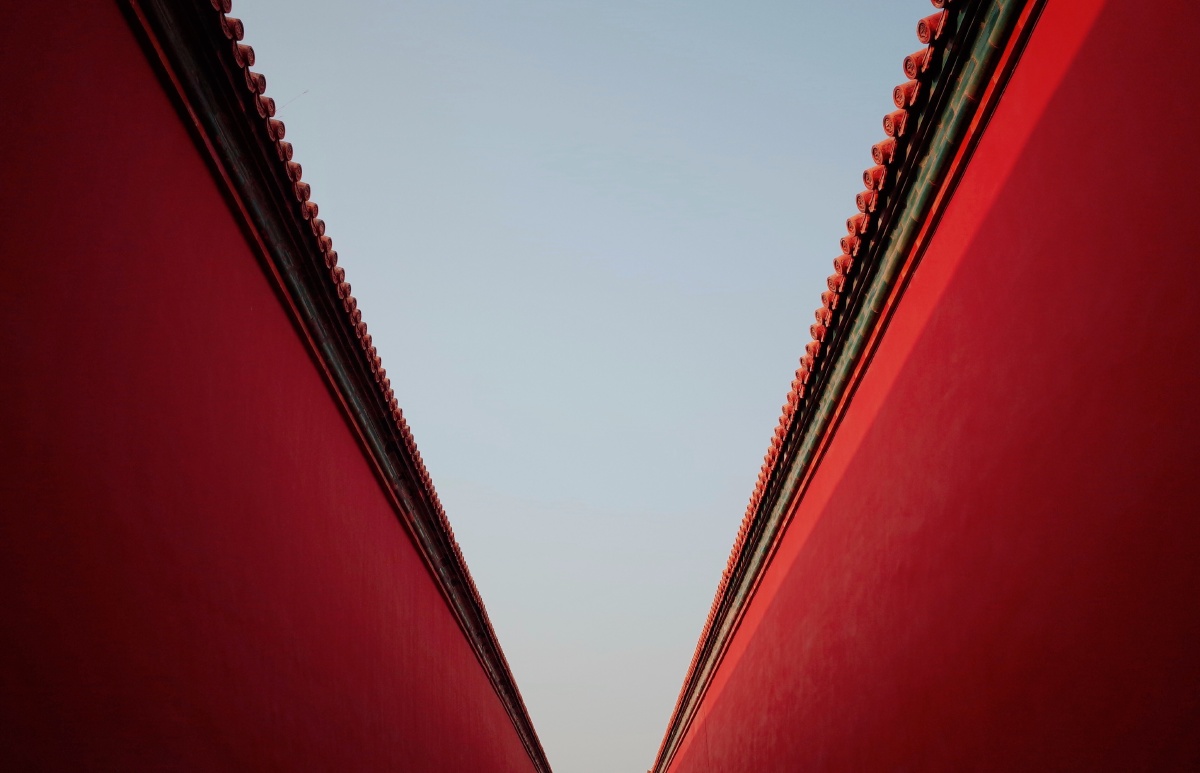 故宫的美是对称的美