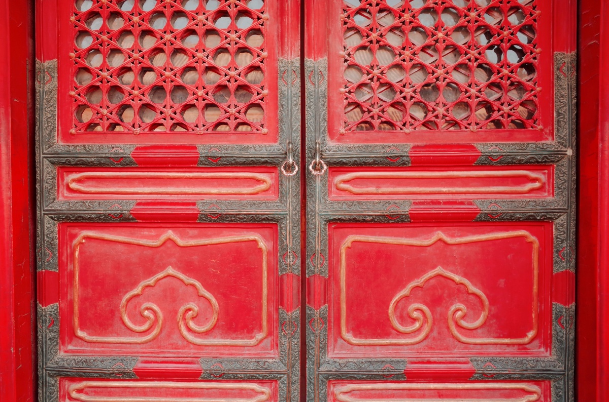 故宫的美是对称的美