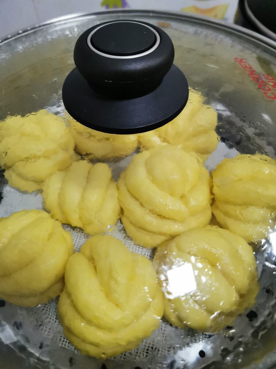电饭煲紫薯蛋糕的做法大全图解