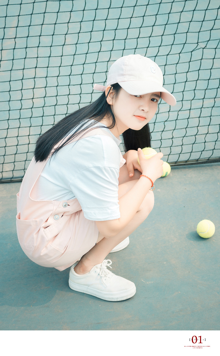 充满元气的女孩