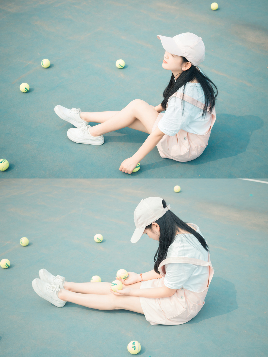 充满元气的女孩