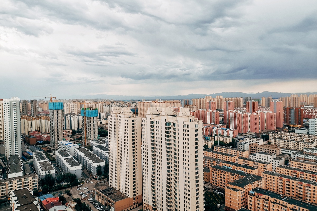 俯瞰城市之山西大同