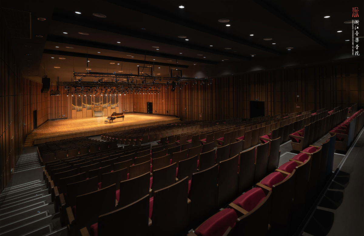 concert hall of zhejiang conservatory of music ——《浙江音乐