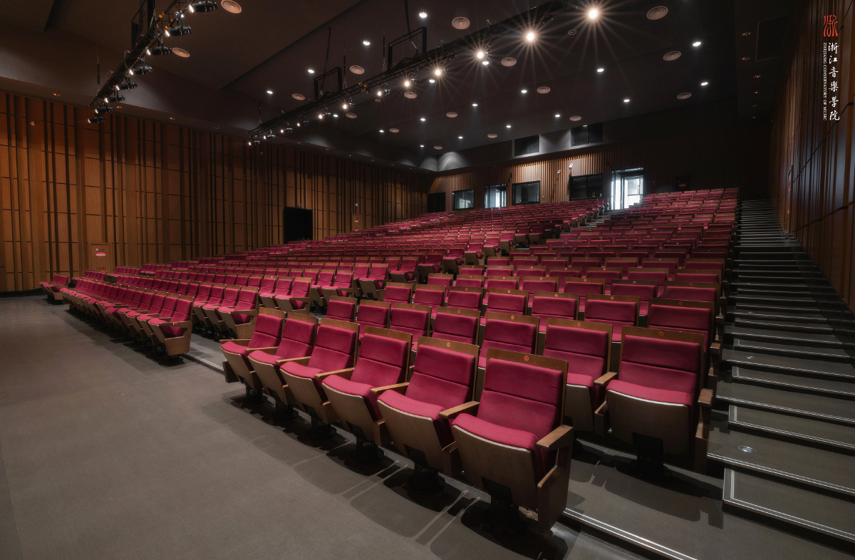 concert hall of zhejiang conservatory of music ——《浙江音乐