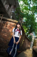 水手服 JK - 东湖公园； 新河浦 [2014.05.31] - 发布 (42) - 后期效果