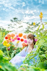 娜娜 - 花间舞 [2016.10.05] (121) - 后期效果 [2000 像素]