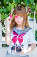 娜娜·第 1 次香港旅拍 - 第 2 日 JK [2016.09.18] (9)