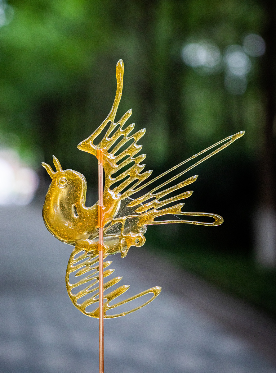 人生中第一次转糖画