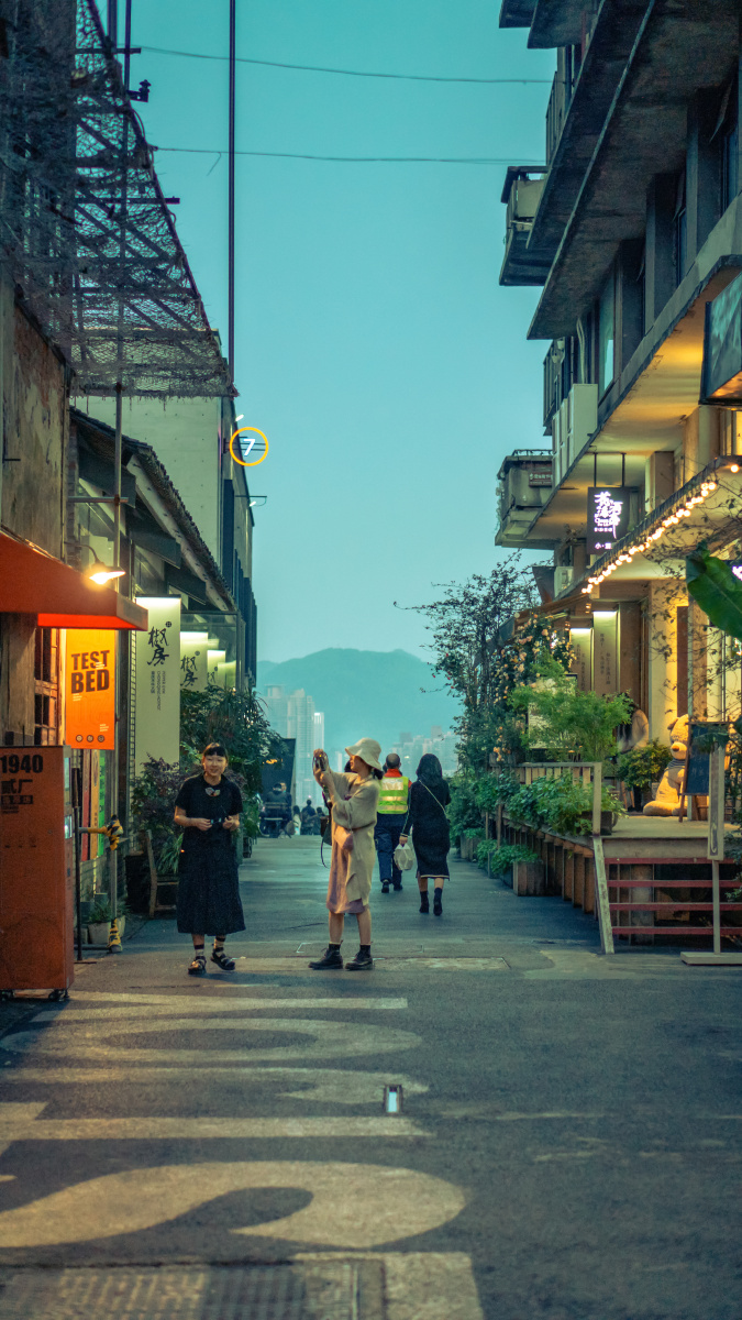 重庆61鹅岭二厂61夜景