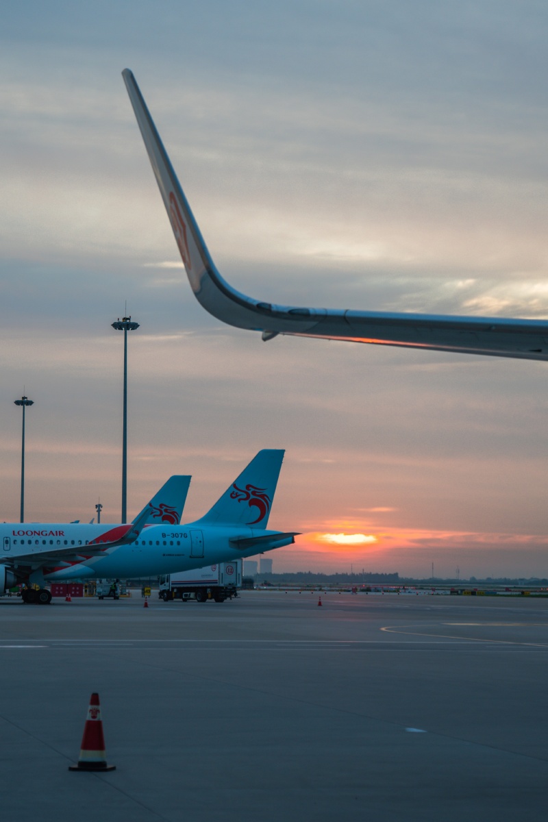 四川航空火烧云