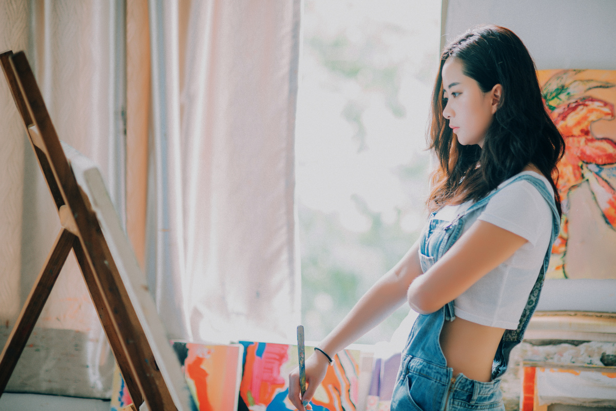 画室女孩之青涩少女篇