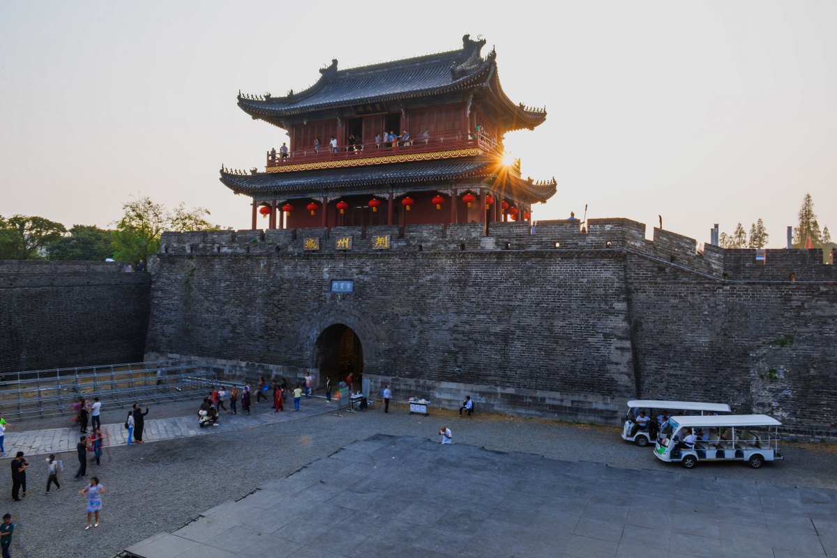 荆州古城和岳阳楼