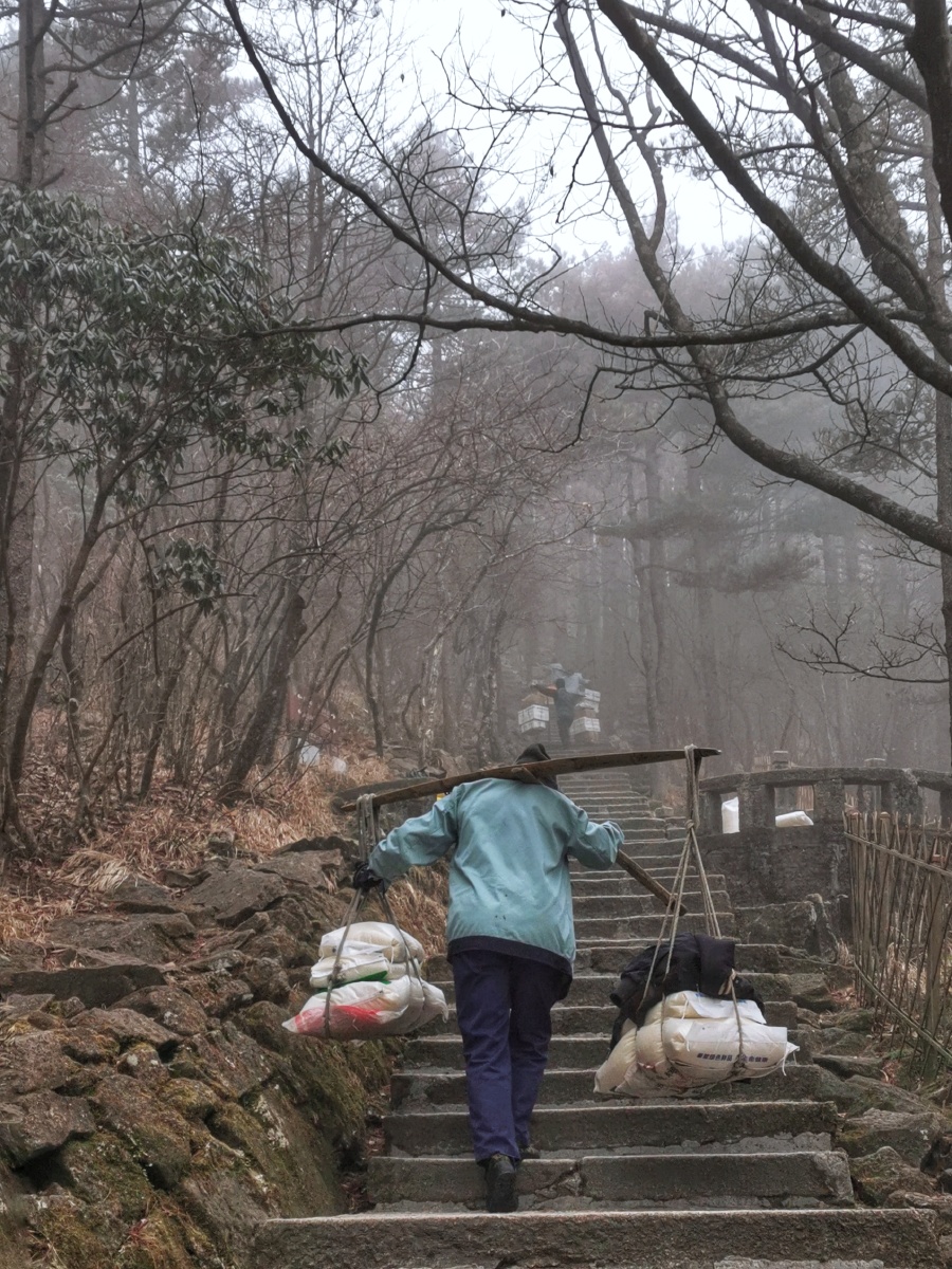 挑山工