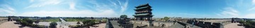 平遥古城全景图