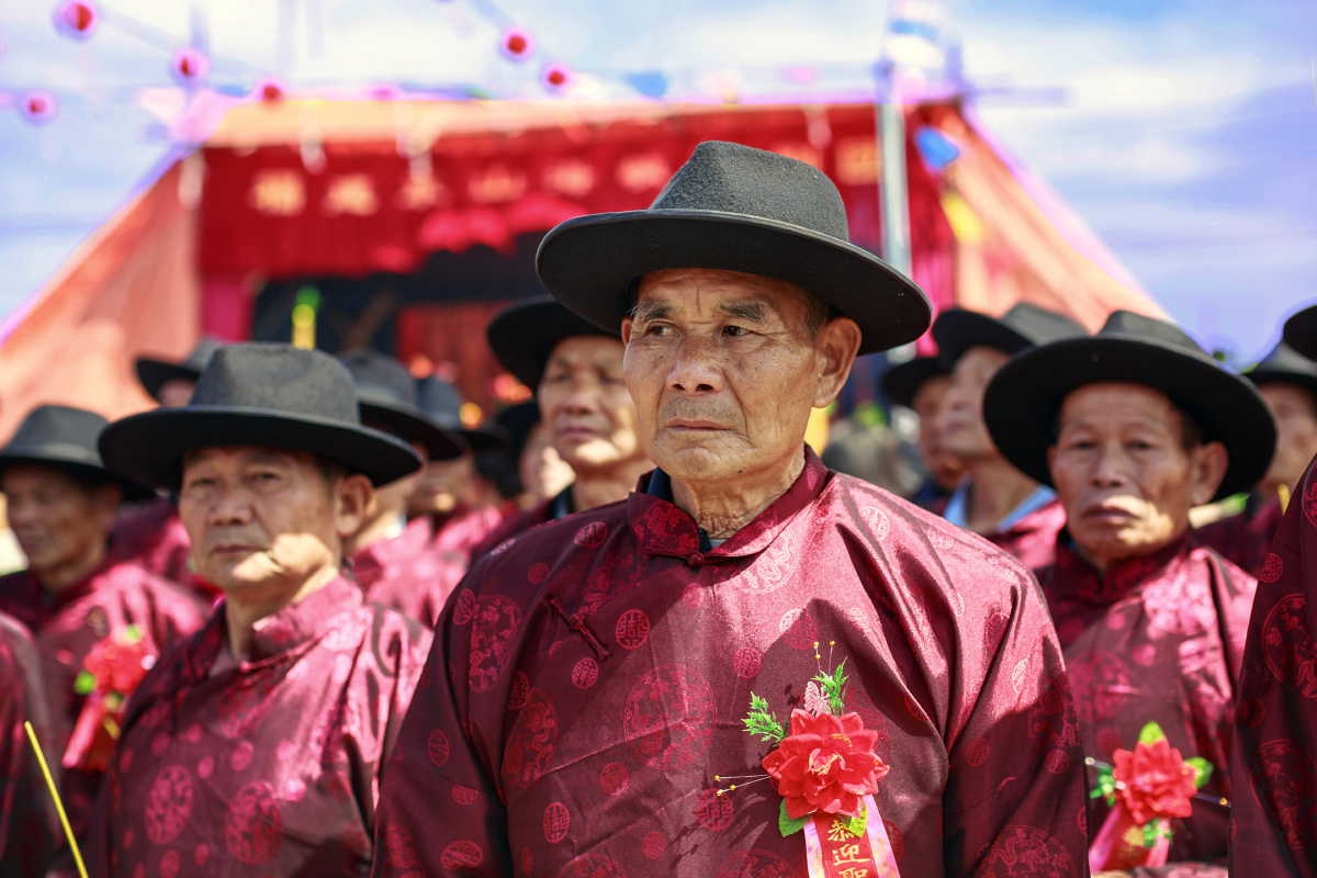 揭阳市桂岭镇岭丰村"迎阿娘"