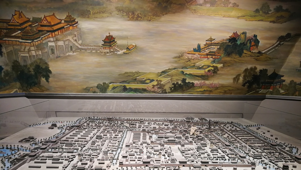 北宋东京汴梁城模型河南博物院北宋东京汴梁城模型