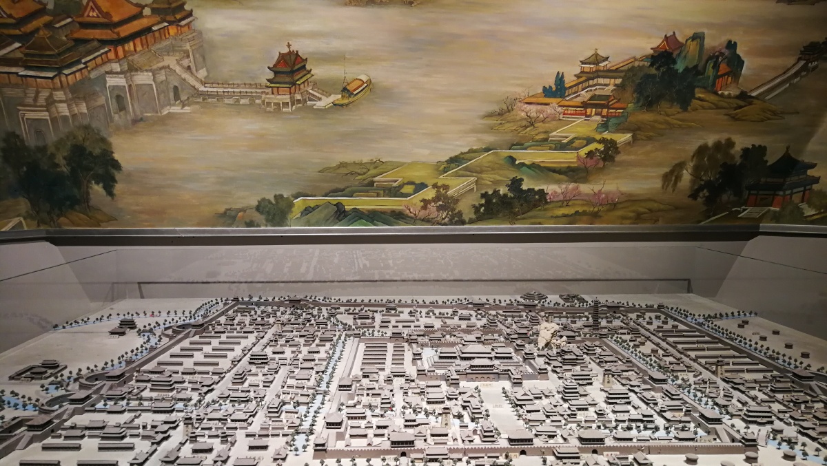 北宋东京汴梁城模型河南博物院北宋东京汴梁城模型