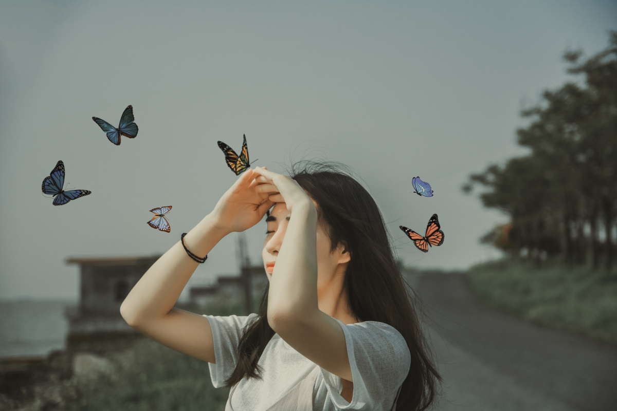 蝴蝶少女