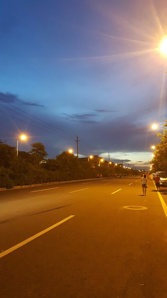 傍晚:广州