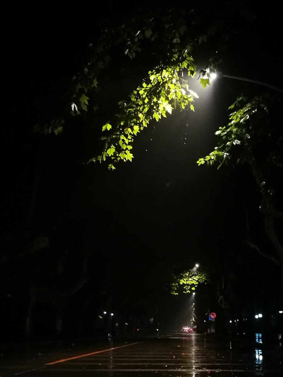 冷雨夜 - 街拍, 纪实, 手机 - 鸩鸩洲 - 图虫摄影网