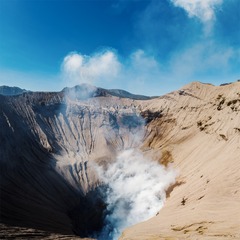 火山烟雾