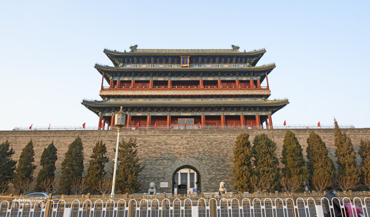 北京中轴线:正阳门城楼 - 养猫的安安吖 - 图虫