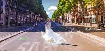 叶子婚纱照